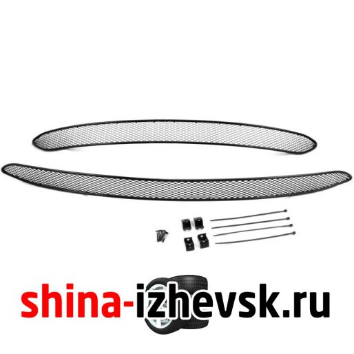 Решетка радиатора Arbori для Chery Tiggo 5 2015- черная 15 мм 2 шт (01-080115-151) в Ижевске