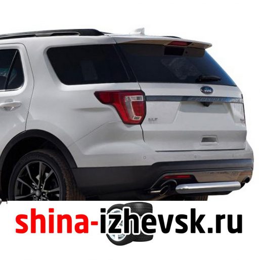 Защита заднего бампера Rival для Ford Explorer 2015- (R.1806.004) d76 в Ижевске