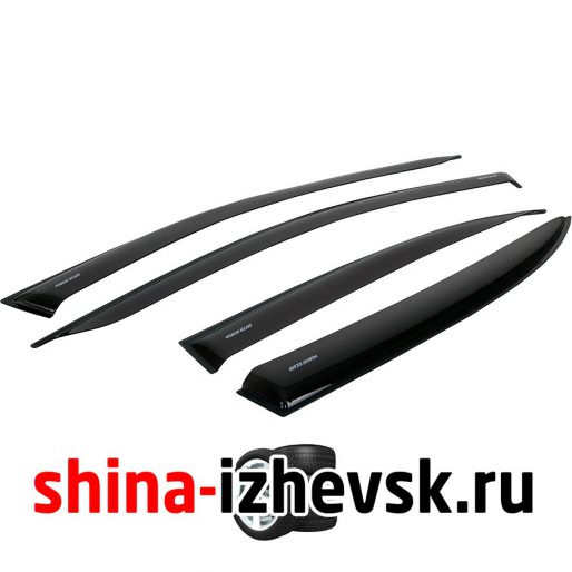 Дефлекторы окон серия CORSAR Volkswagen Polo V Hb 3d 2009-н.в./хетчбек/ в Ижевске