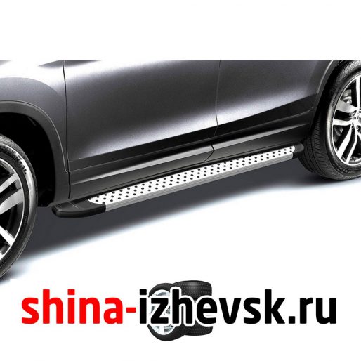 Пороги Arbori Lifan X60 2011- (AFZDAALPL05) Standart Silver 1600 в Ижевске