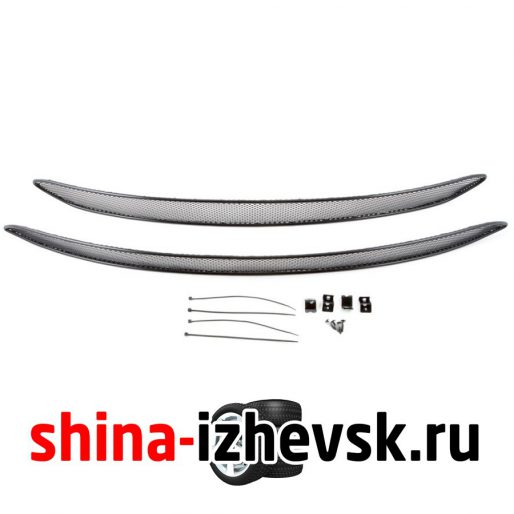 Решетка радиатора Arbori для Chery Tiggo 5 2015- черная 10 мм 2 шт (01-080115-101) в Ижевске