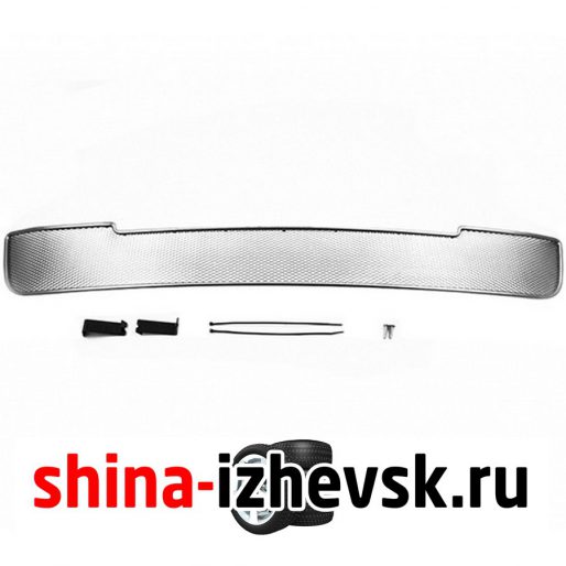 Решетка радиатора Arbori для Hyundai Solaris 2011-2014 хром 10 мм (01-250110-102) в Ижевске