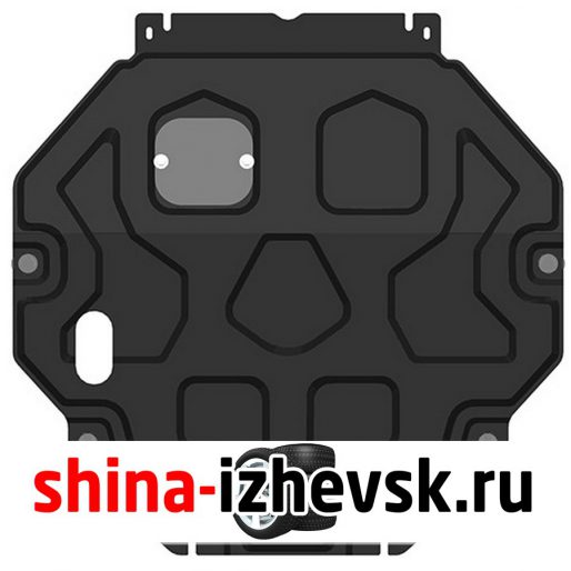Защита Alfeco для Mitsubishi Outlander (2012-2015-) V-кроме 3,0 (сталь 2мм) ALF.14.31 в Ижевске