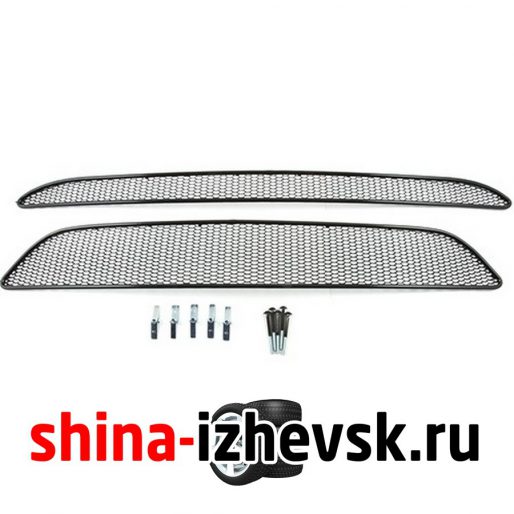 Решетка радиатора Arbori для Kia Picanto 2016- черная 10 мм 2 шт (01-301216-101) в Ижевске