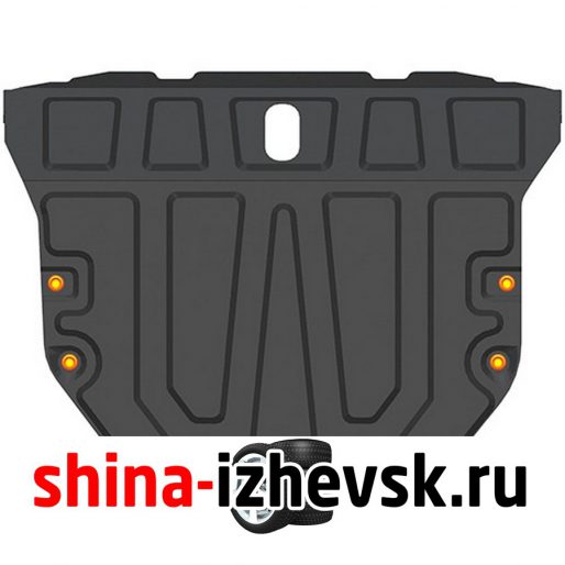 Защита Alfeco для Hyundai Accent (1999-) V-все (сталь 2мм) ALF.10.01 в Ижевске