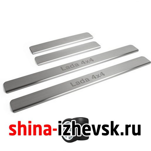 Накладки порогов Rival для Lada 4×4 2131 5-дв. 1995- в Ижевске