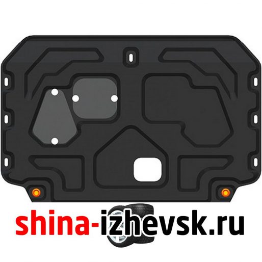 Защита Alfeco для Kia Soul (2014-) V-все (сталь 2 мм) ALF.11.30 в Ижевске